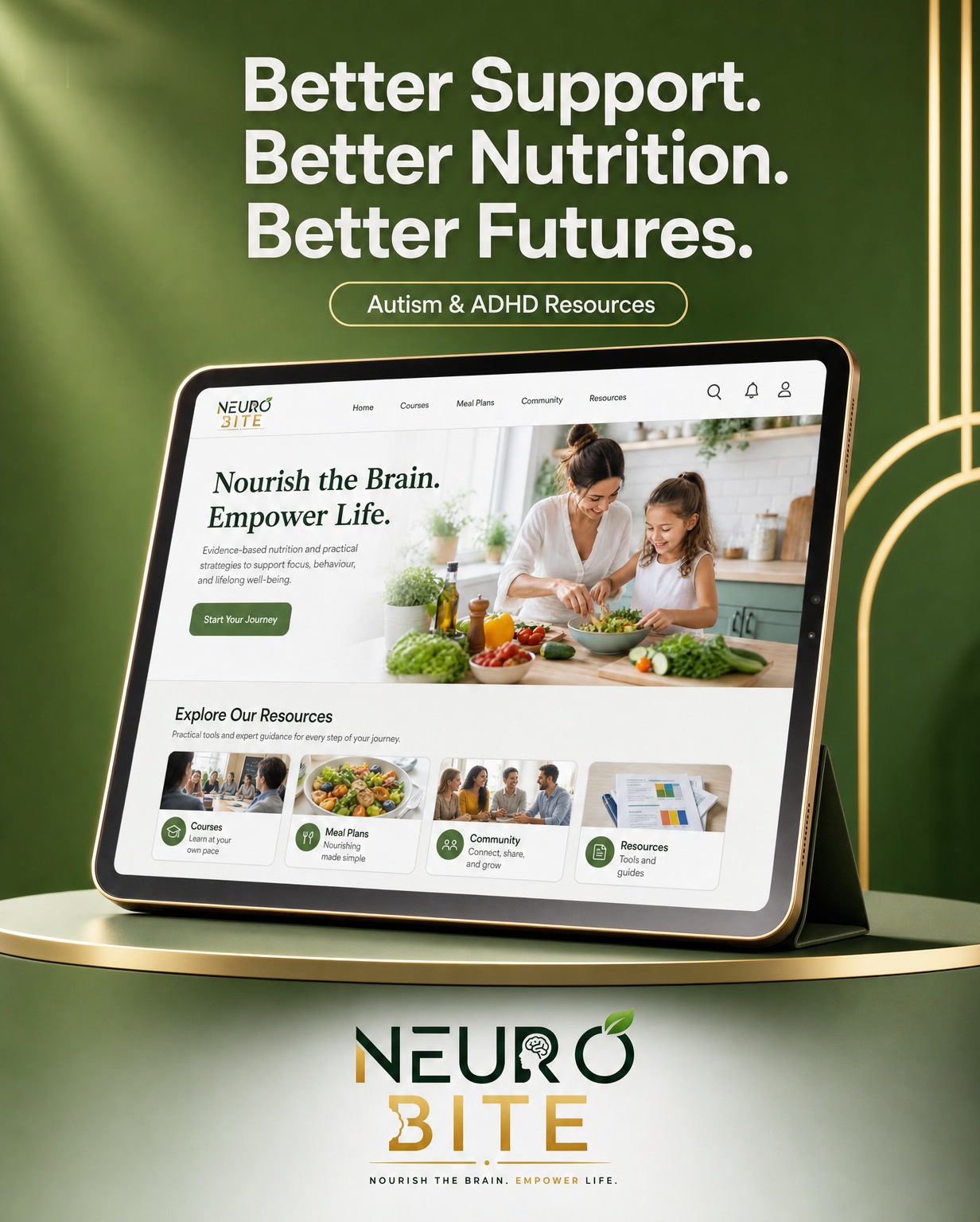 Neurobite: better support, better nutrition, better futures — autism and ADHD resources